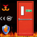 90mins panic bar emergency exit flame resistant steel doors